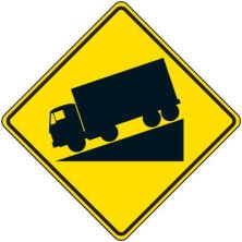 reflective-warning-signs-truck-decline-symbol-ac0589-lg
